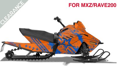 Skidoo MXZ 200 or Lynx Rave 200 Youth Wartorn Wrap